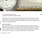 Doegen Records Web Archive