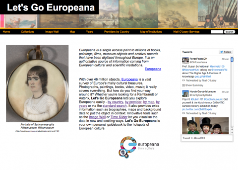 Let's Go Europeana!